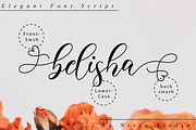 Belisha - A Lovely Script Font, a Script Font by Nissa Studio (Thumbnail 10 of 12)