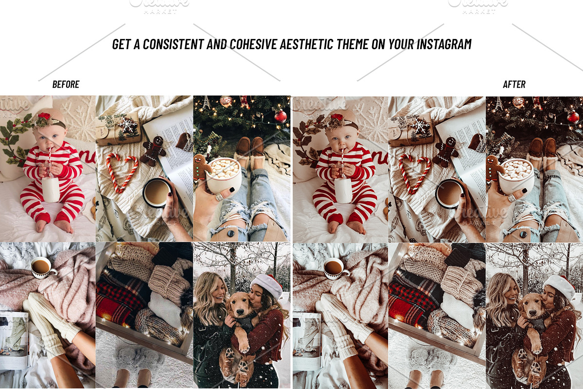 Christmas Brown Lightroom Presets, an Action Add-On by Best Lightroom Presets (Photo 2 of 16)