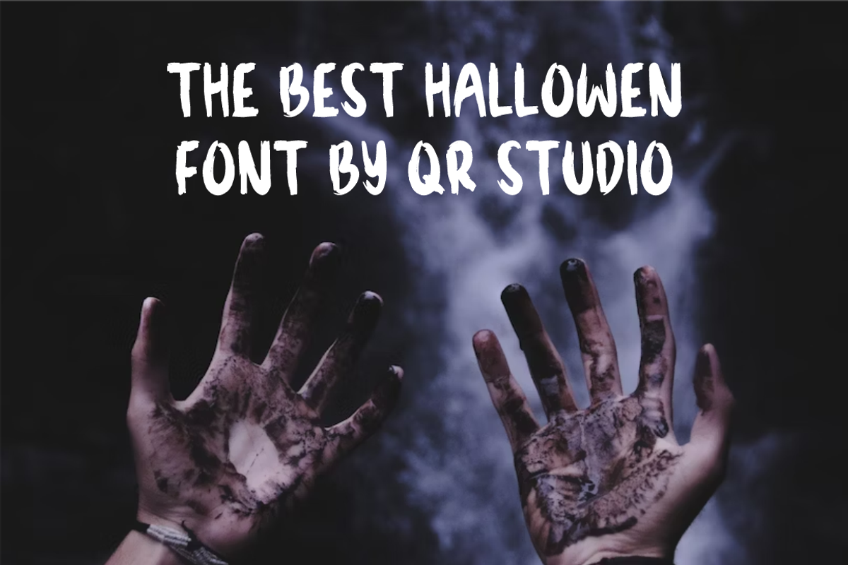 Ghost Killer, a Handwritten Font by QR Design Studio (Photo 3 of 6)