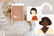 Portraits of women and shapes, a Person Illustration by by Margo (Thumbnail 1 of 11)