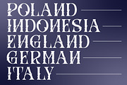 Hizba – Luxury Ornamental Serif Font, a Serif Font by kangfont Studio (Thumbnail 5 of 10)