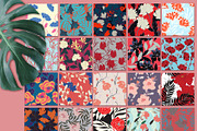 20JPG/EPS Tropical floral pattern, a Pattern Graphic by Theraphosath (Thumbnail 1 of 30)