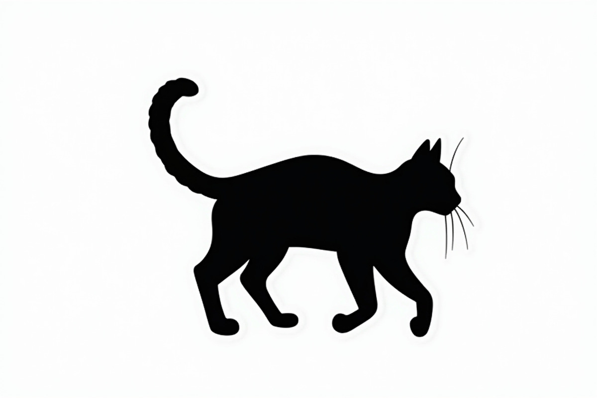 Elegant Cat  Silhouette Bundle, a Graphic by hafijul (Photo 11 of 11)