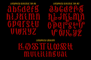 Lerapetra Display Font, a Blackletter Font by TypeClassHeroes (Thumbnail 10 of 10)