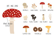 Go for Mushrooms. Forest Collection., a Food Illustration by Annakniaz (Thumbnail 3 of 11)