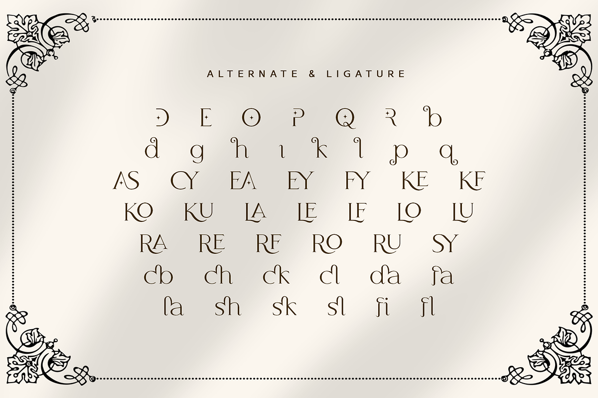 Korcy, a Font by Wildan Type (Photo 9 of 9)
