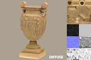 Ancient roman greek vase with LODs, an Object 3D Model by Beatheart Creative Studio (Thumbnail 2 of 12)