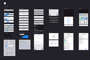 iOS9 iPhone GUI Template for Ai, a Device Mockup by Codemotion Design Kits (Thumbnail 2 of 2)