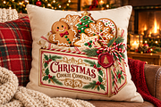 Vintage Gingerbread Bakery Clipart, an Object Graphic by Colorsfav (Thumbnail 3 of 5)