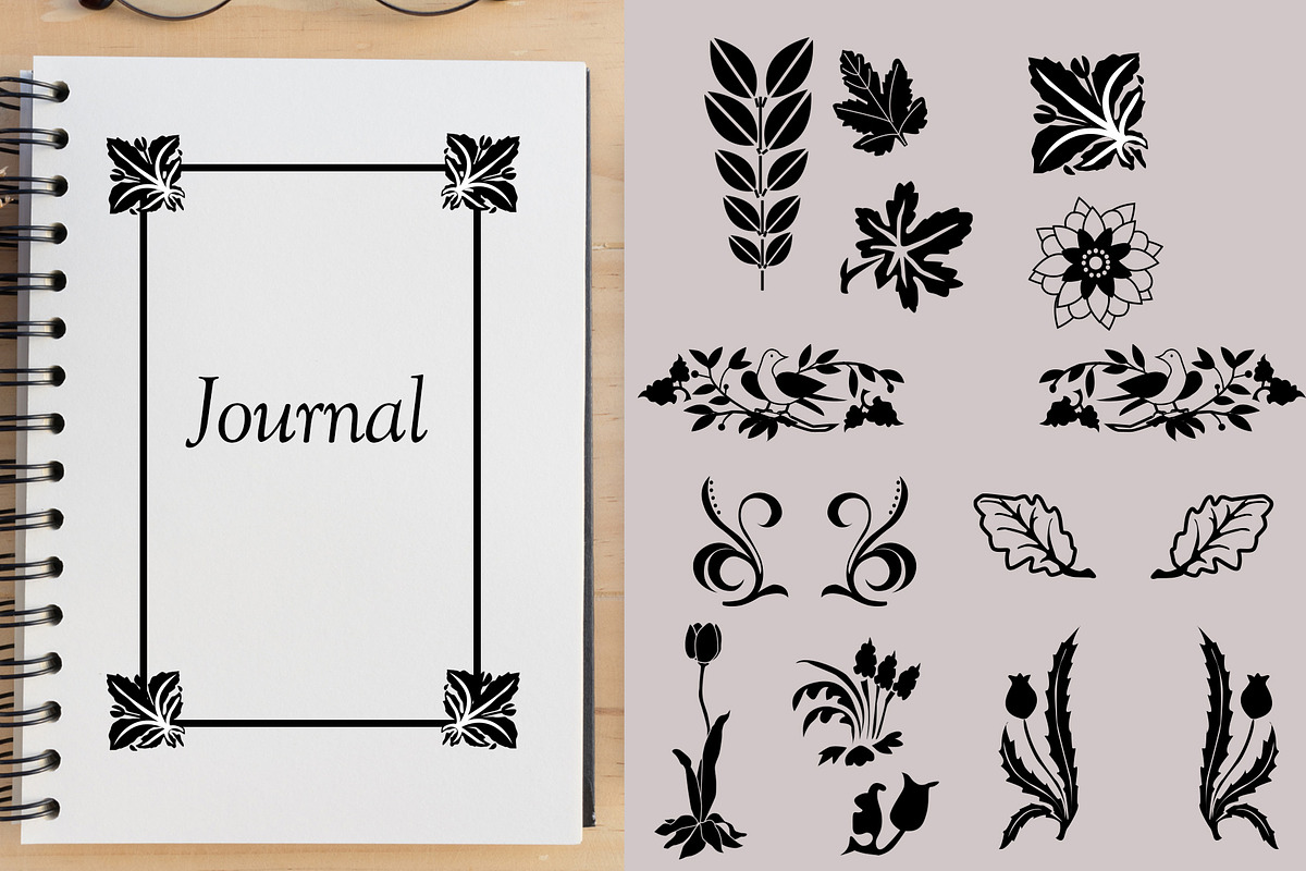 Floral Design Collection 1, a Decorative Illustration by GreenStockPhotos (Photo 3 of 6)