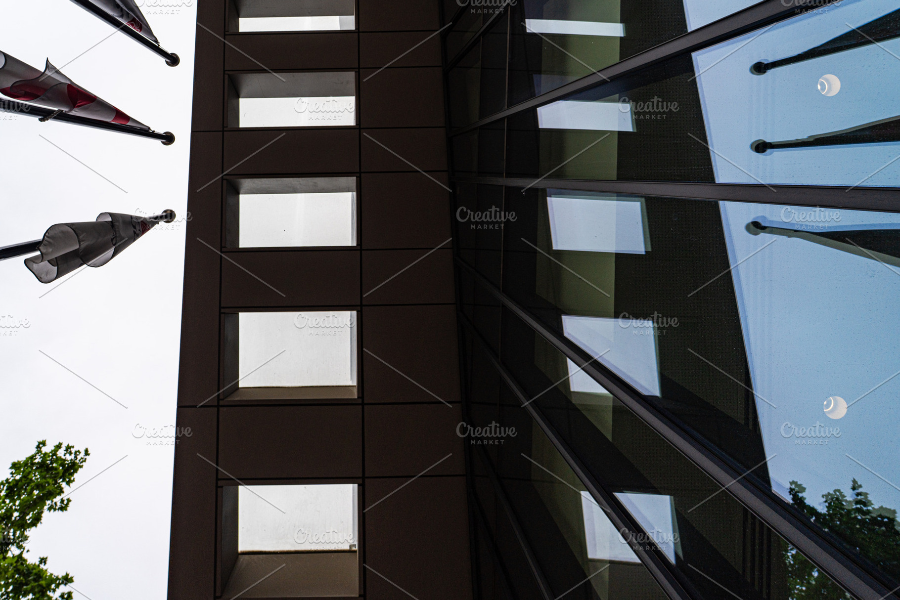 Modern architectural details in the city, an Architecture Photo by Anna Bogush