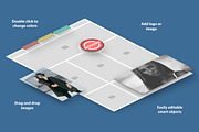 Mood Board Templates, a Books & Magazine Mockup by Web Donut (Thumbnail 3 of 7)