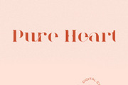 Pure Heart - Serif Font, a Serif Font by Pulp Creative Studios (Thumbnail 14 of 14)