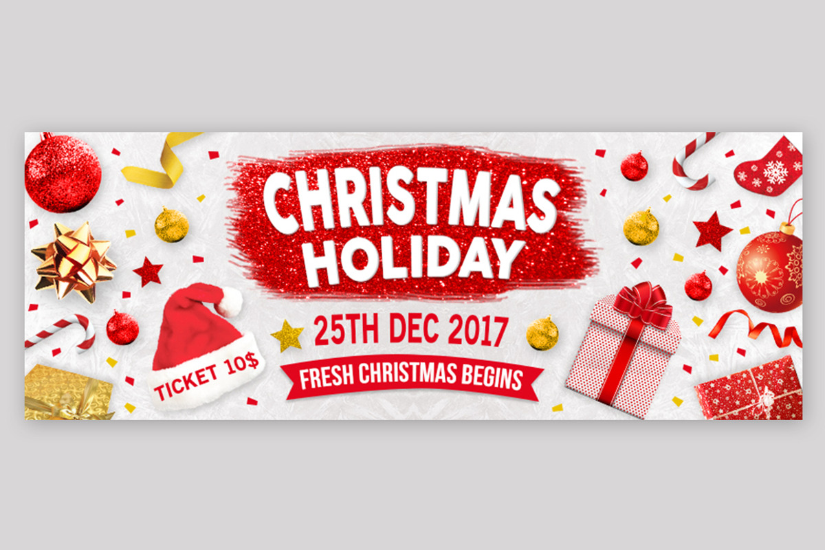 Merry Christmas Flyer, a Flyer Template by Creative  designer (Photo 4 of 8)