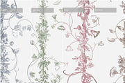 Toile Botanical Trellis Pattern, a Pattern Graphic by MouseGrey (Thumbnail 9 of 9)