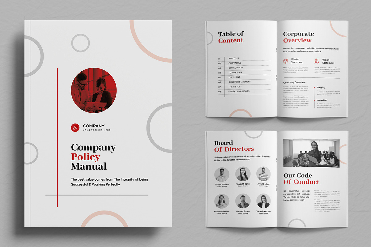 Company Policy Layout