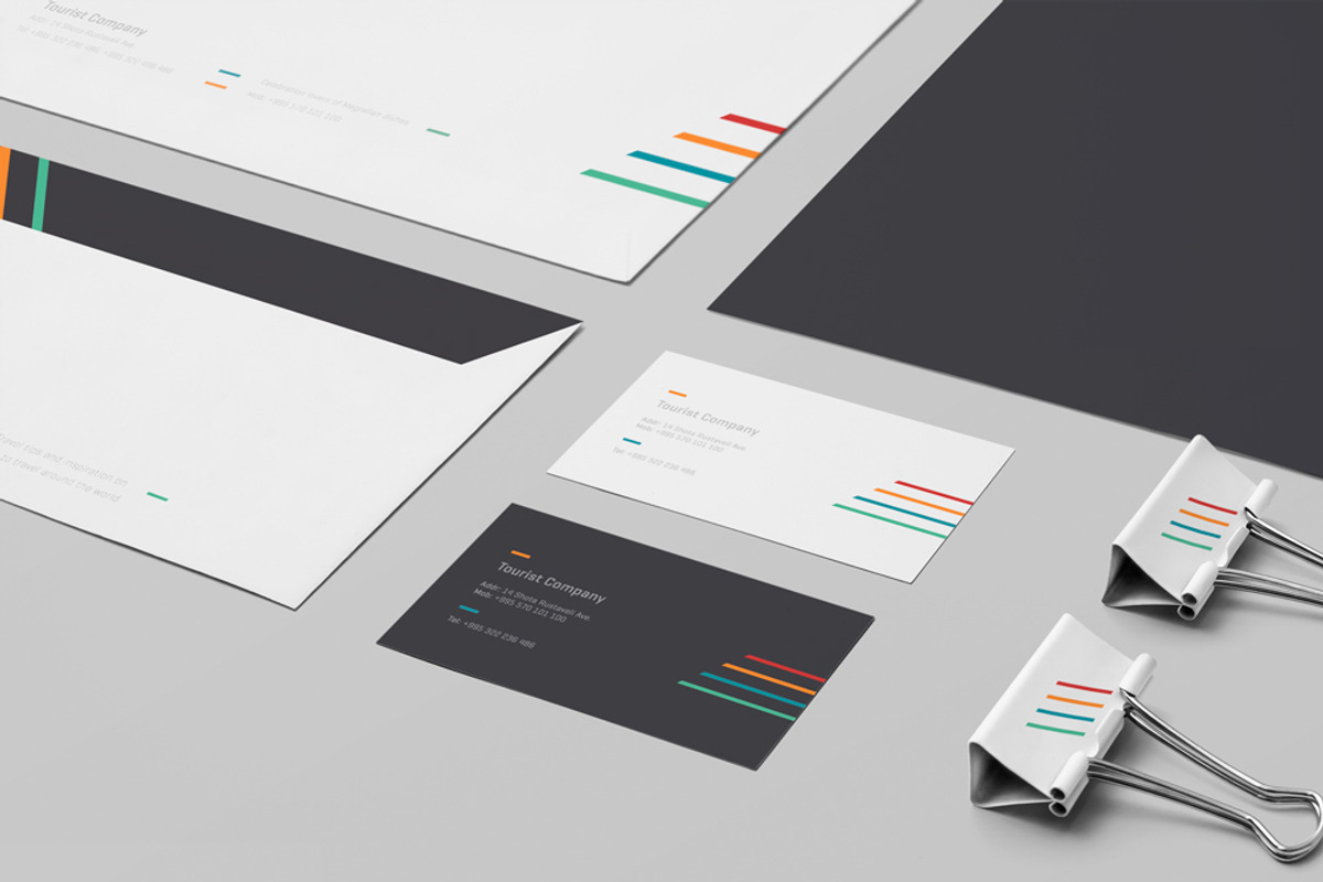 Branding Identity Mock Up, a Product Mockup by Nikolozgraphic (Photo 4 of 15)