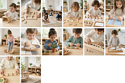 Montessori Play Stock Photo, a School & Education Photo by Selenique Studio (Thumbnail 11 of 11)