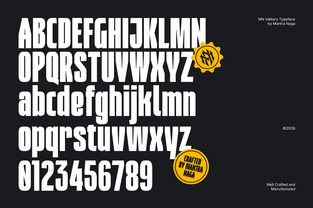 MN Valkery - Condensed Sans Serif, a Sans Serif Font by Mantra Naga (Photo 6 of 15)