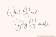 Remastered Handwritten Script Font, a Script Font by Bosstype Studio (Thumbnail 11 of 11)