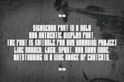 Sigosebur, a Sans Serif Font by QR Design Studio (Thumbnail 5 of 9)