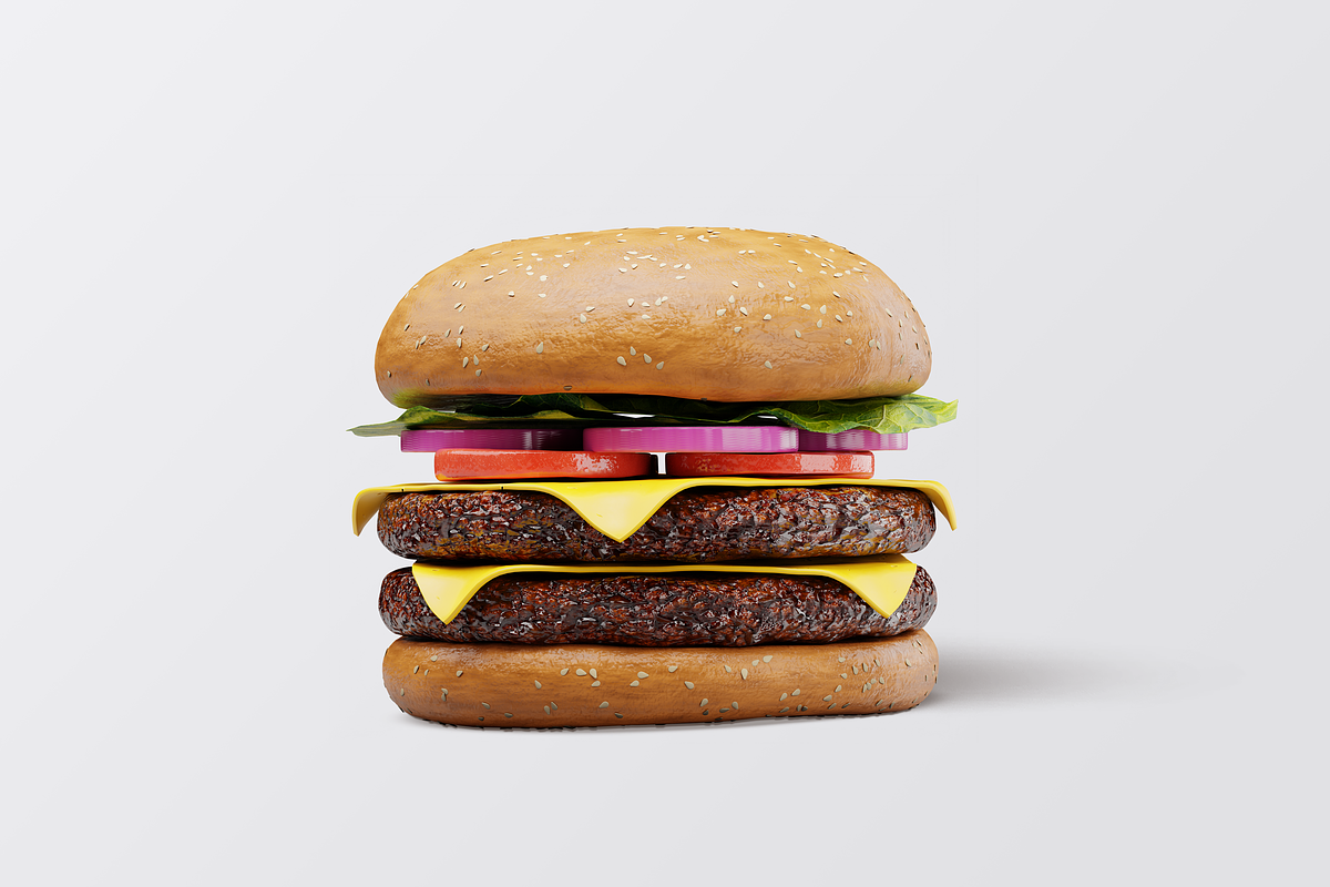 Burger Box & Wrapper Mockup, a Packaging Mockup by Mockupdaddy