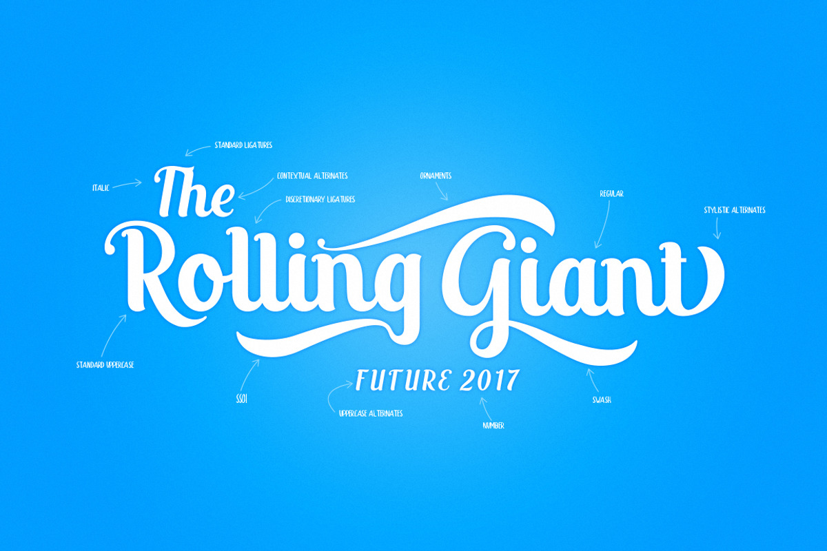 Altoys Typeface preview 3