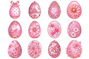 Whimsicale Aster Egg Clipart, a Graphic by CitraGraphics (Thumbnail 3 of 4)