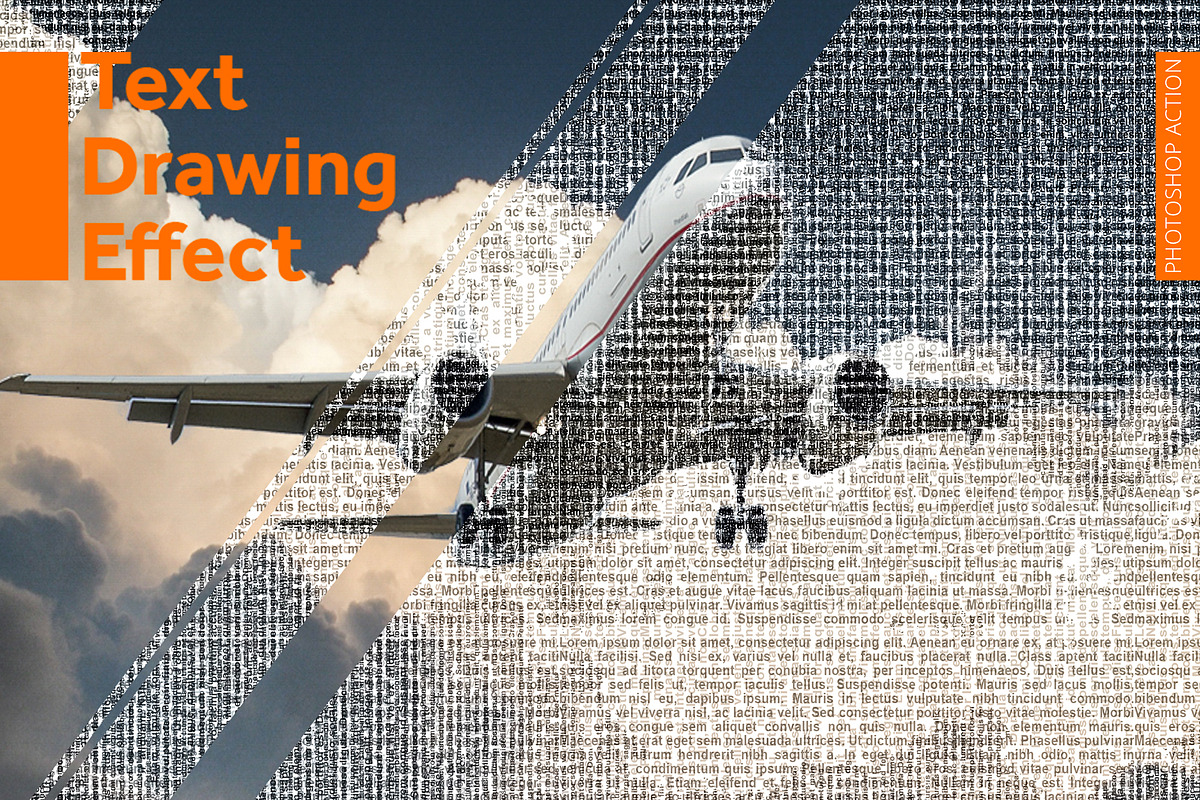 Text Drawing Effect - PS Action, an Action Add-On by Viktor (Photo 1 of 7)