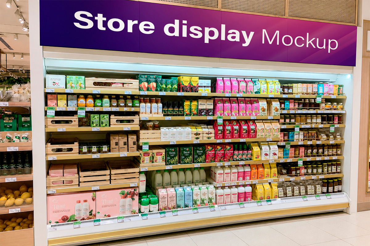 Store Display Mockup Pack, an Advertising Mockup by McLittle Stock (Photo 15 of 19)