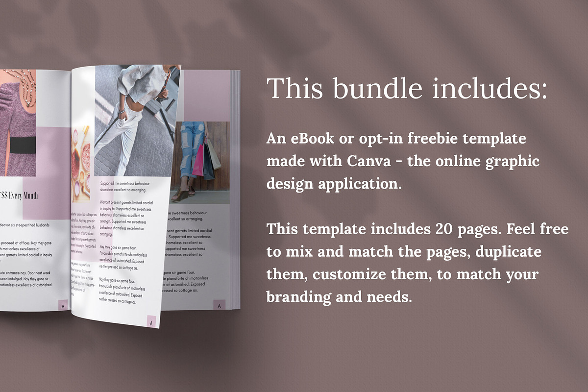 eBook Canva Template | Ivy, a Magazine Template by Studio Sugoi (Photo 3 of 8)
