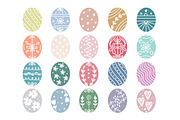 Easter eggs. Hand drawn collection, a Decorative Illustration by Tati_Kli (Thumbnail 10 of 11)