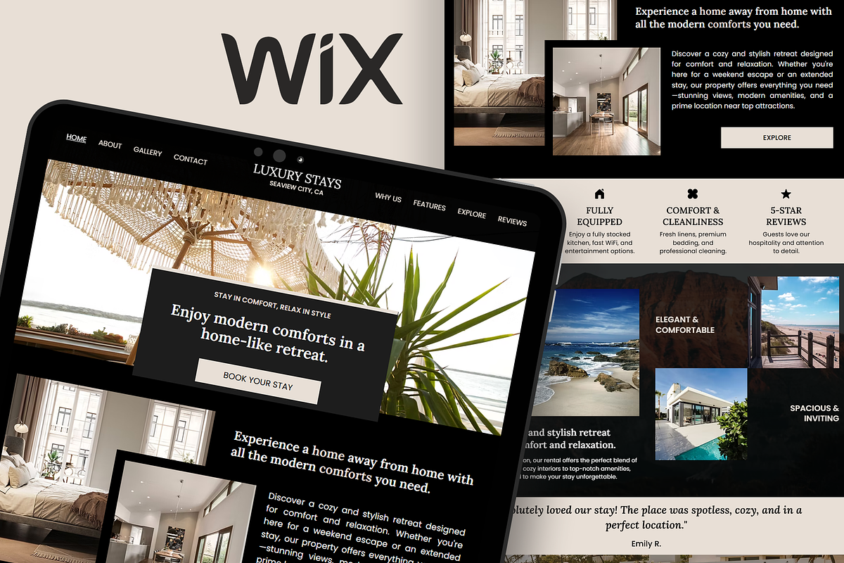 Apartment - Wix Studio Website, a Wix Template by Kitteeh (Photo 1 of 10)