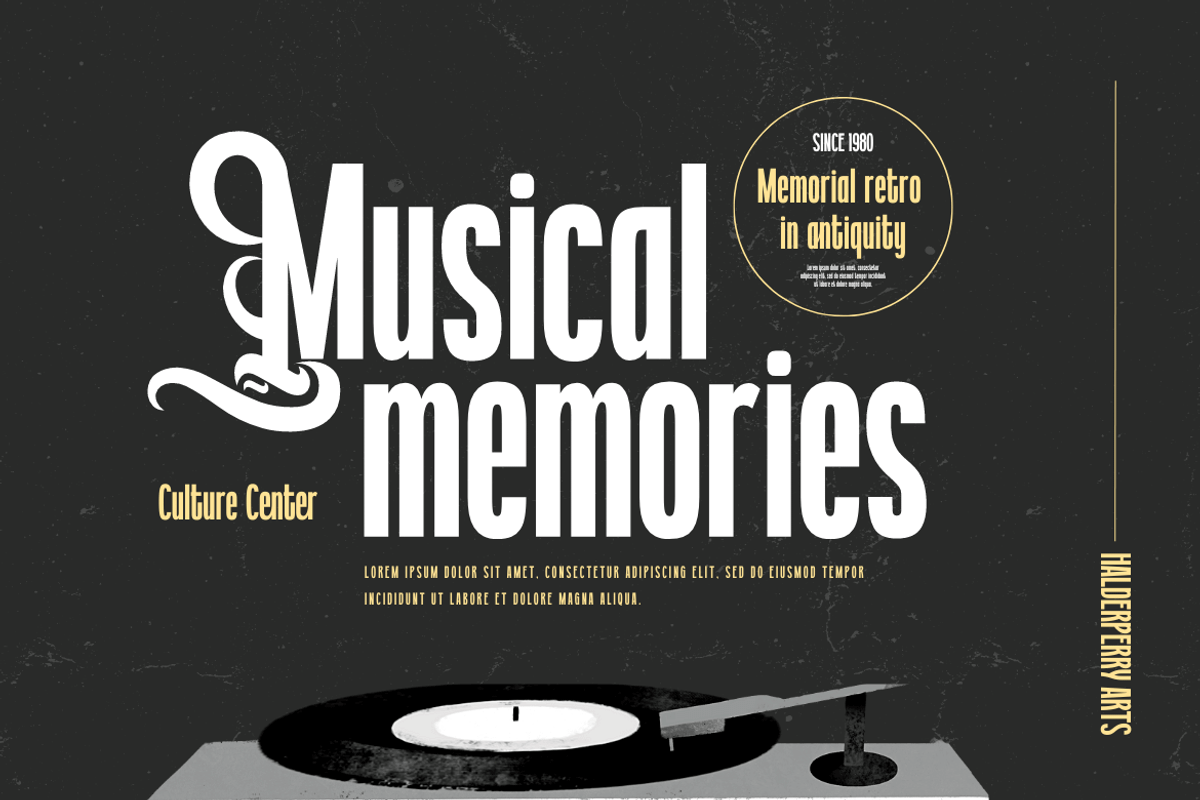 Getoik | Retro Condensed Font, a Sans Serif Font by twinstd (Photo 3 of 13)