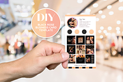 Black Business Card - Logo Included, a Business Card Template by SunshineStudioBoutique (Thumbnail 3 of 9)