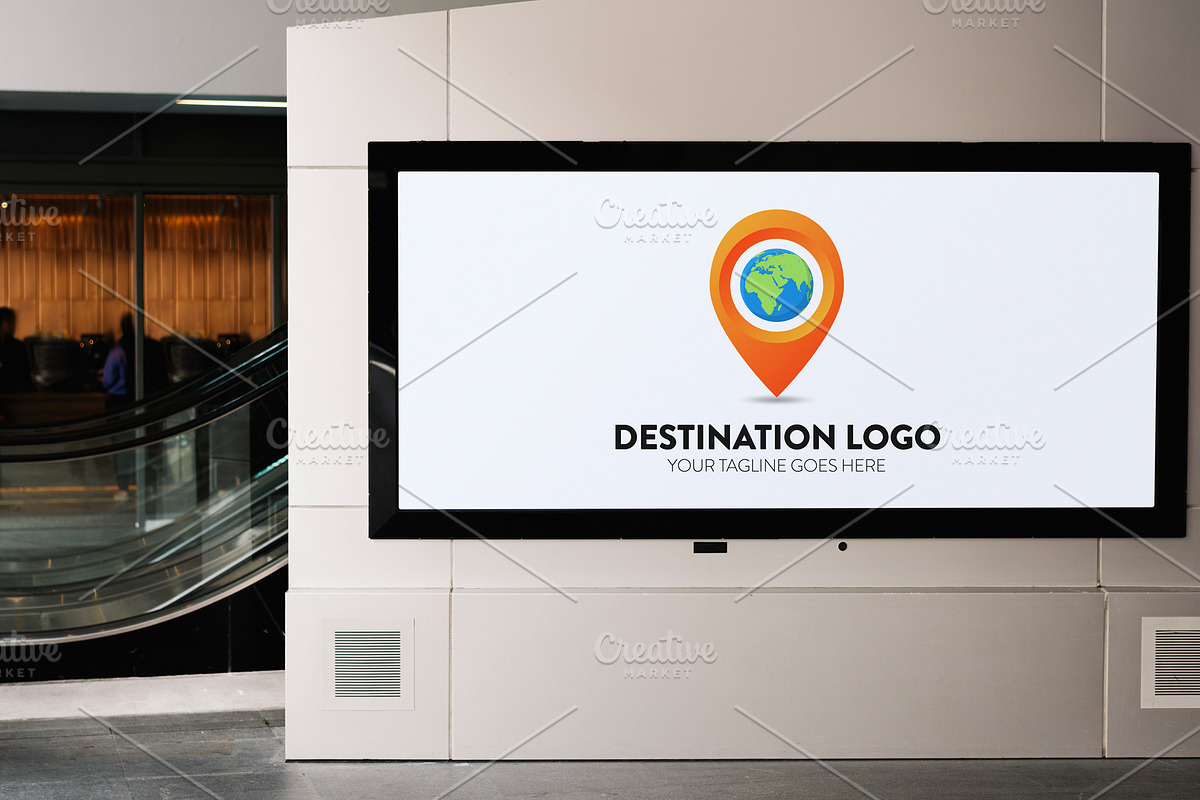 Destination Logo, a Branding & Logo Template by Kaushal Jangid