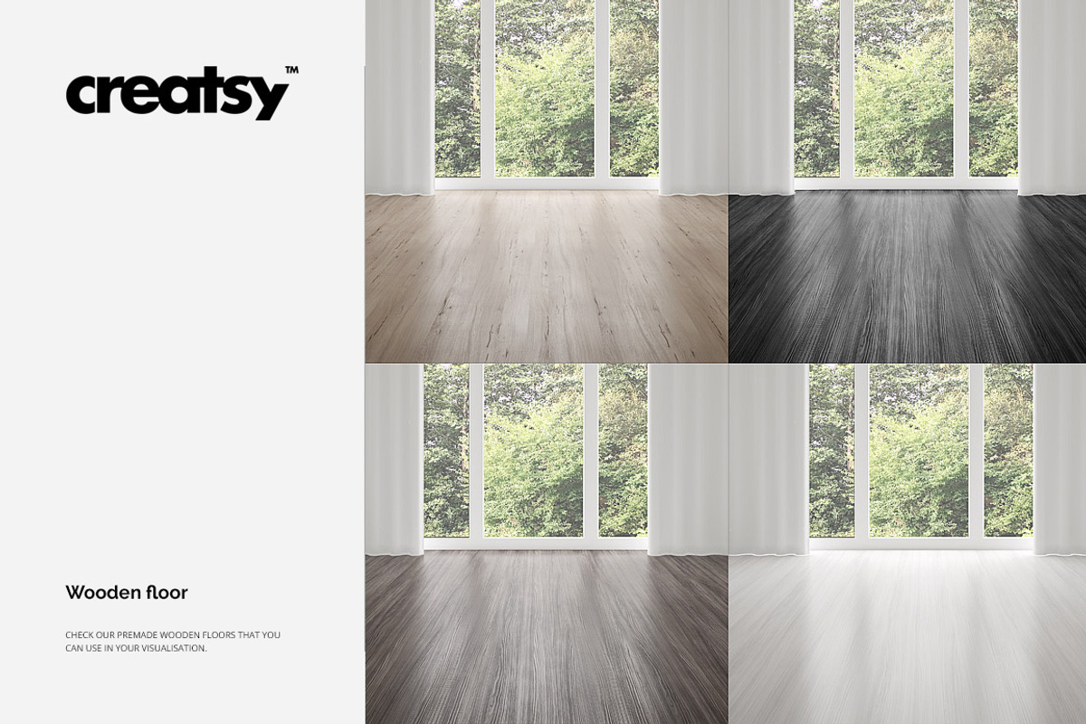 Curtains Room Scene Mockup, a Household Mockup by creatsy2 (Photo 7 of 9)