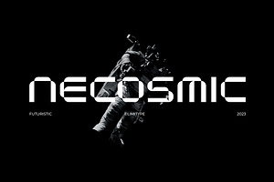 Necosmic - Futuristic Font