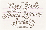 Handwritten Vintage Curly Font Duo, a Handwritten Font by Ayya Studio (Thumbnail 8 of 16)