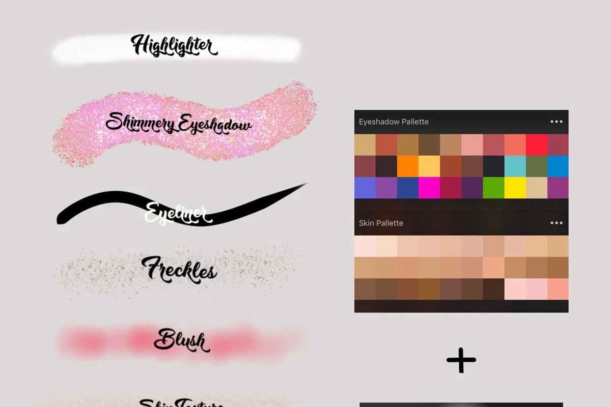 Procreate Skin & Makeup Brushes, a Brush Add-On by OneBerryCreations (Photo 4 of 5)