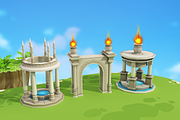 Floating Islands, an Environmental 3D Model by Souchenki (Thumbnail 4 of 17)
