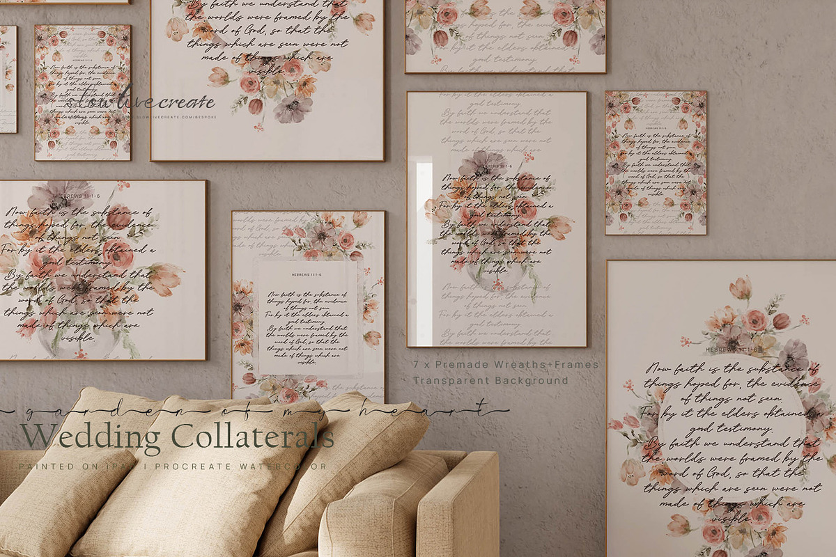 Autumn Garden Florals, a Seasonal Illustration by slowlivecreate (Photo 6 of 8)