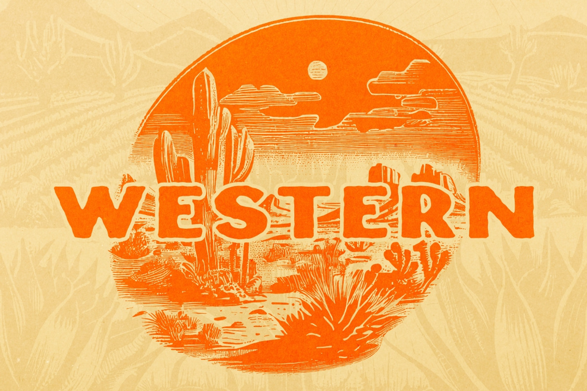 120 Western illustrations, an Illustration by Nocturnal Wolf (Photo 3 of 13)