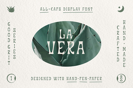 La Vera, a Serif Font by Lateral Design