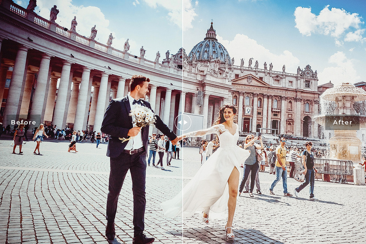 Rome Pro Lightroom Presets preview 4