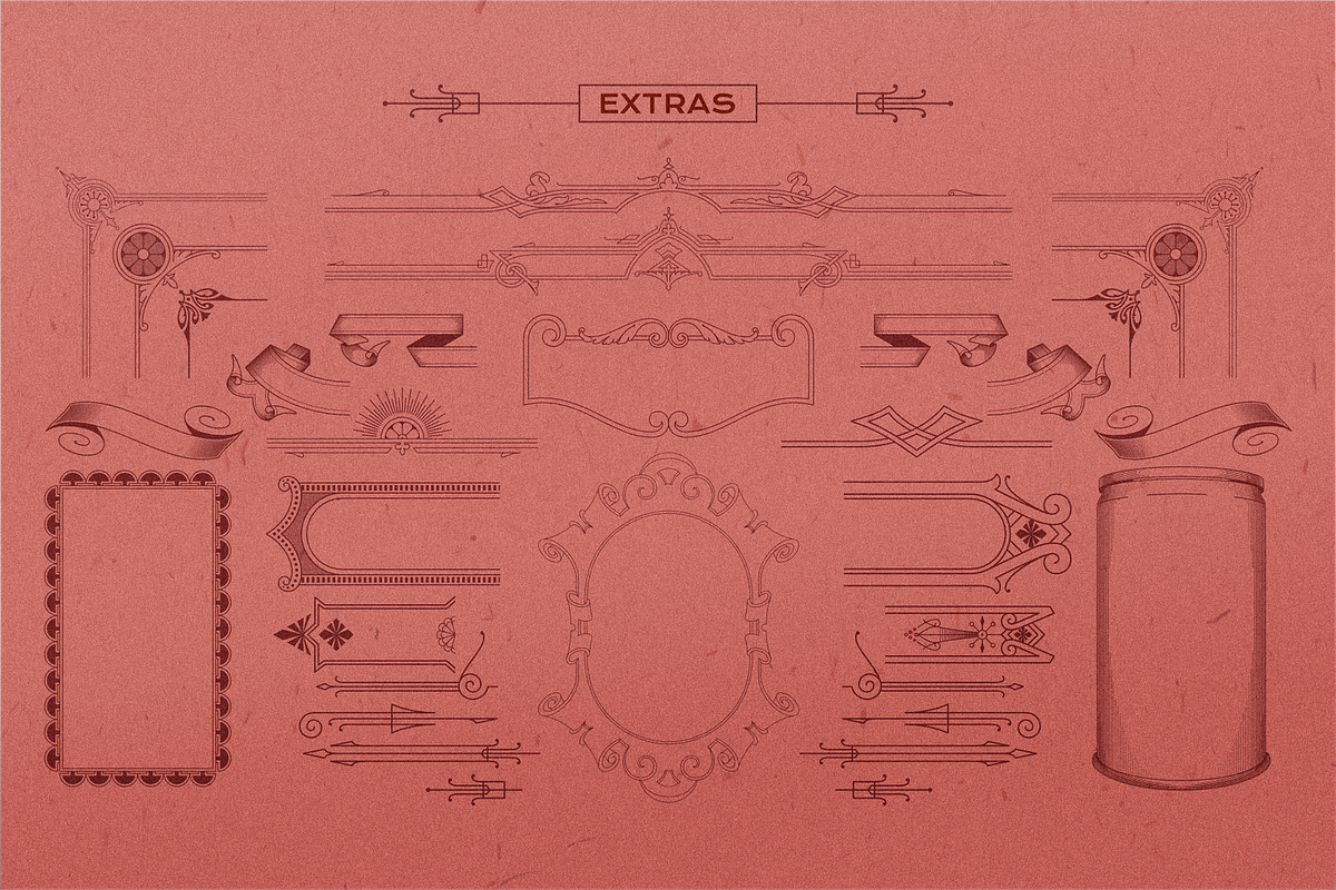 AM Wristen & Ornaments (Disc 20%), a Serif Font by Akarmati (Photo 13 of 13)