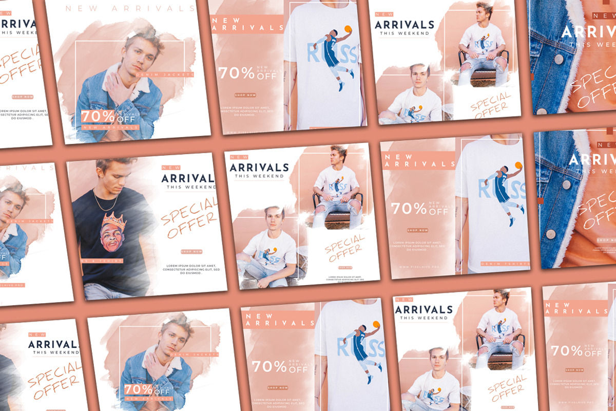 Animated Instagram Stories & Posts, a Social Media Template by PixelHive Pro (Photo 3 of 13)