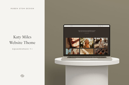 Miles Squarespace 7.1 Website Theme