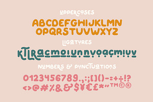 QUIRKY SPRING Playful Font Family