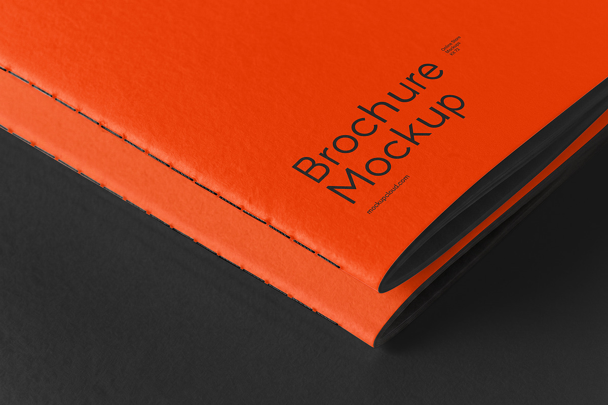 Brochures Mockup / Deckle, a Books & Magazine Mockup by Mockup Cloud (Photo 2 of 2)